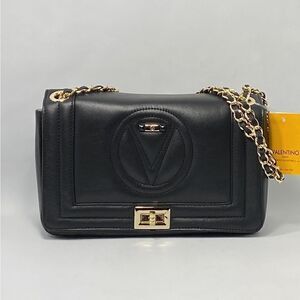Valentino Mario Alice Leather Shoulder Bag
